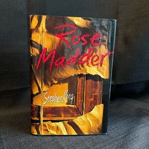Rose Madder First Ed 1995 Hardcover Book Dustcover Stephen King